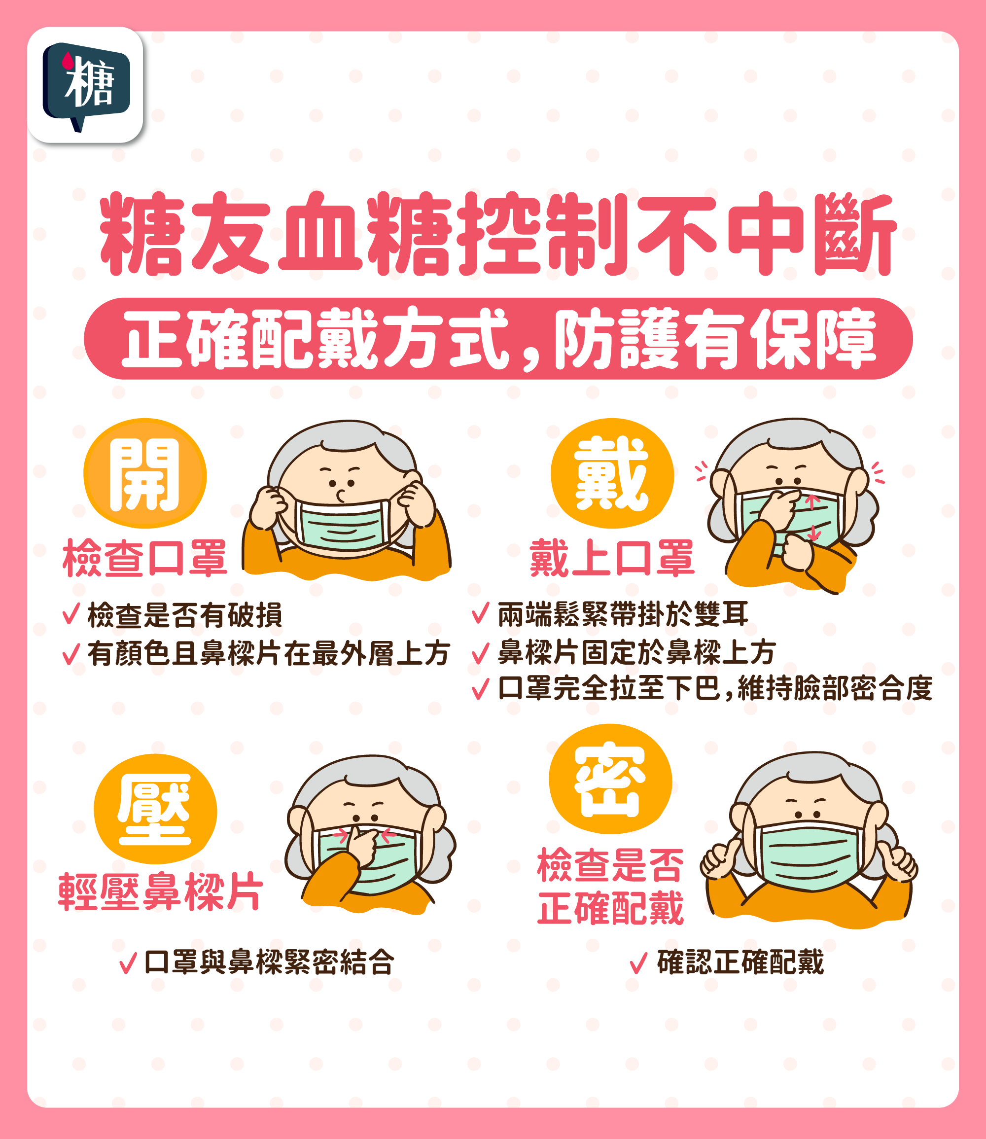 口罩該如何配戴才對？想要防護有保障先學會正確配戴口罩！